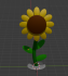 Example of a flower the user can place when using FlowerPower.